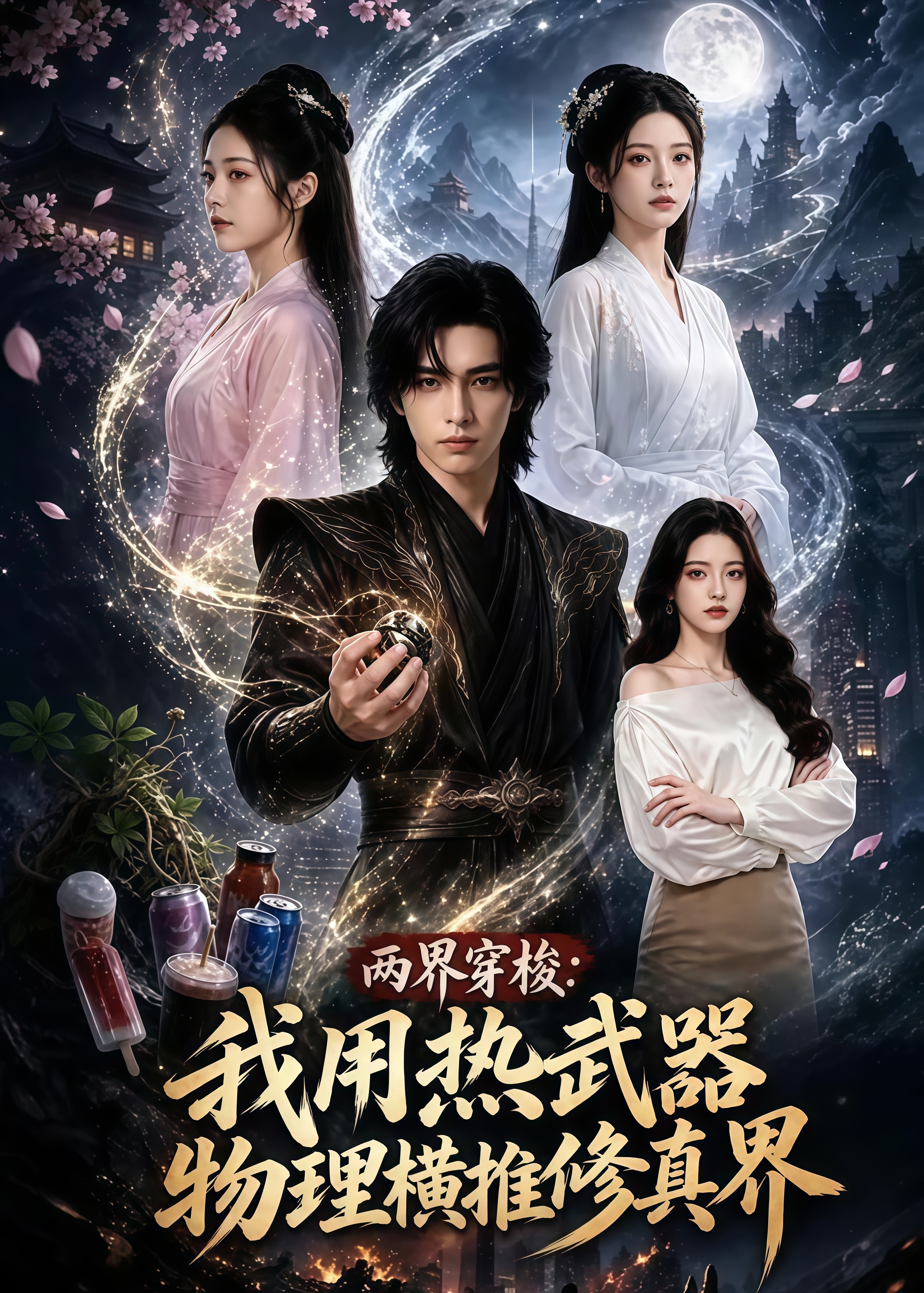 两界穿梭：我用热武器物理横推修真界(全集)